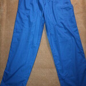 NWT Dickies Scrubs Pants EDS Size 2XL Royal Blue Stretch Pockets Hospital (AA2)